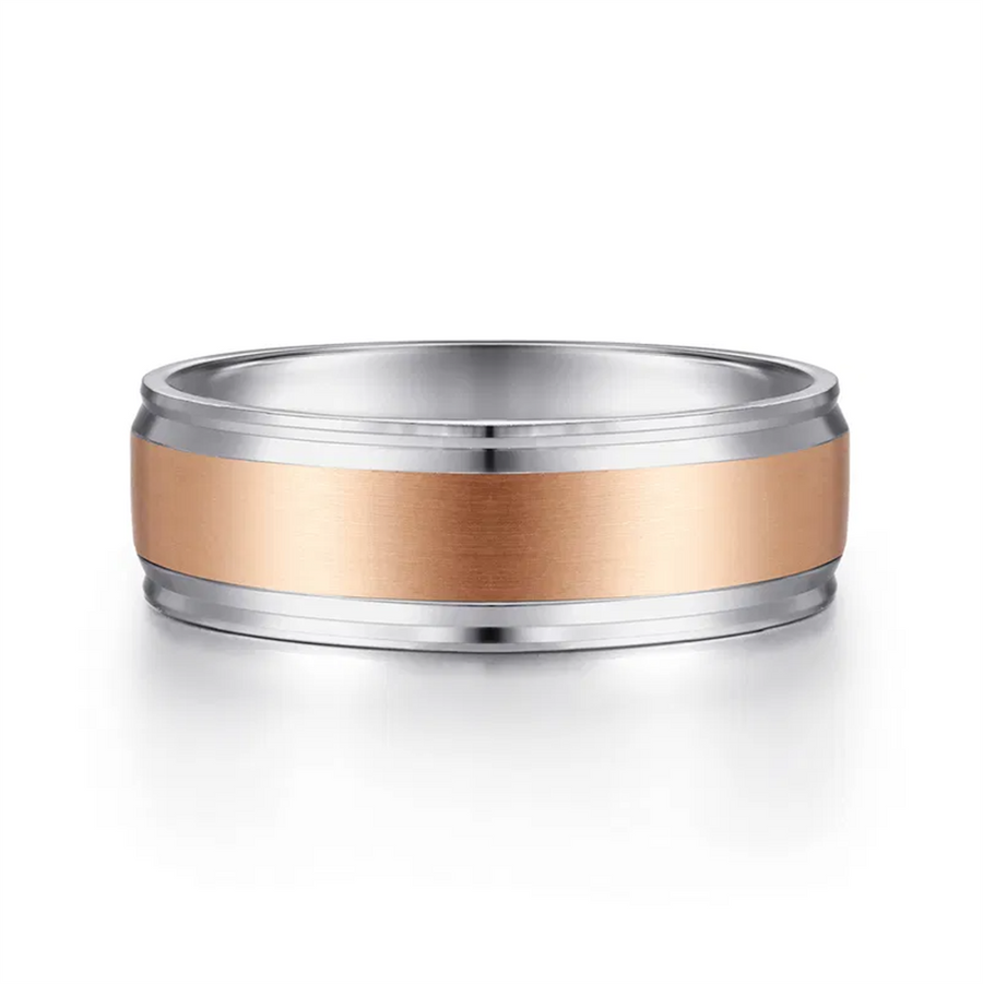Gold Wedding Bands  -  Men'