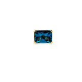 London Blue Topaz Wide Band Ring