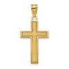 Yellow 14 Karat Cross Charms