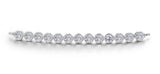 Lafonn Sterling Silver Faux Bezel Bangle Attachment