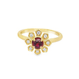 Ruby 14 Karat Yellow Fashion Ring