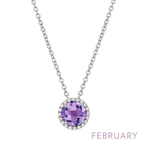 Lafonn February Birthstone Necklace