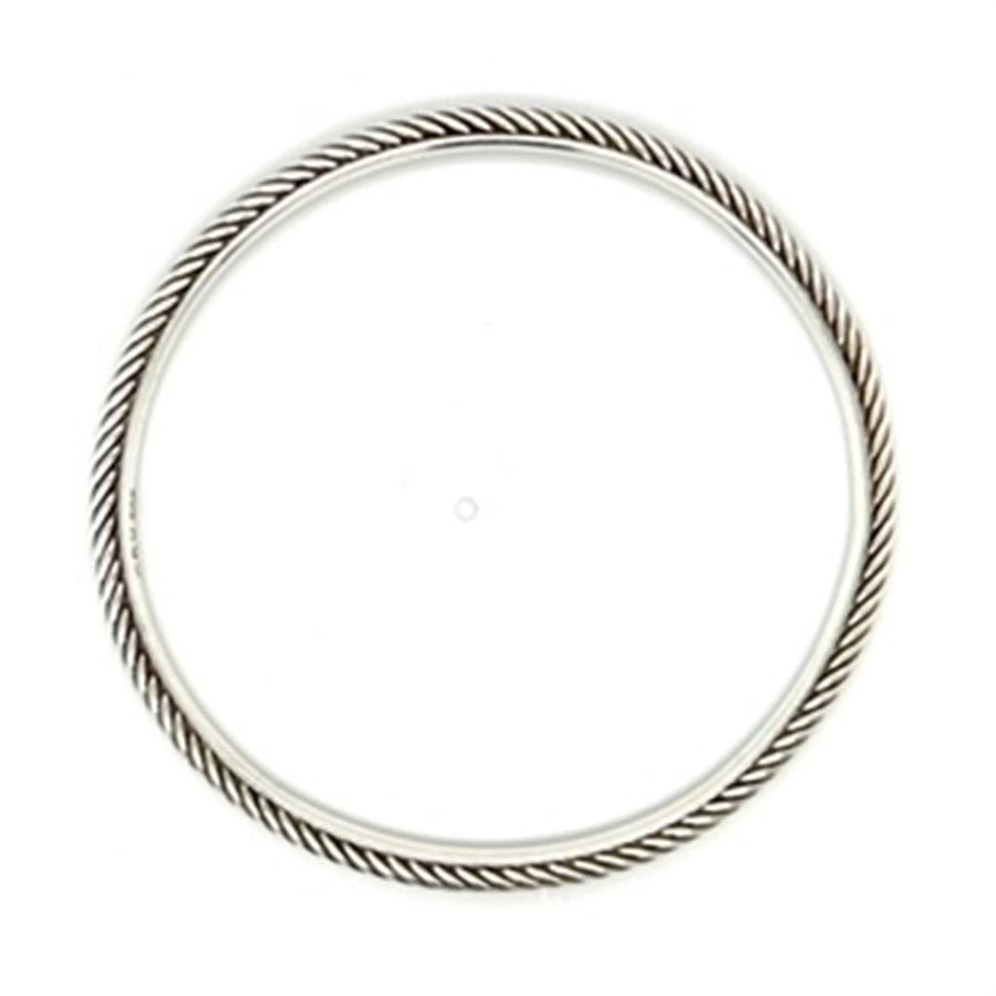 Estate David Yurman Silver Bangle