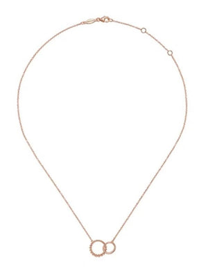 Rosé 14 Karat Bujukan Gold Necklaces Length 17.5 Designer: Gabriel & C