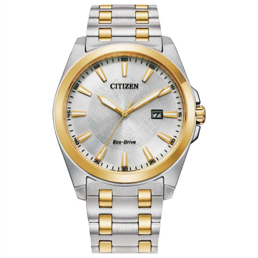 CITIZEN Eco-Drive Quartz Corso Mens Watch Stainless Steel