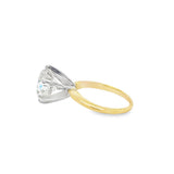 Vintage Mine Cut Diamond Solitaire