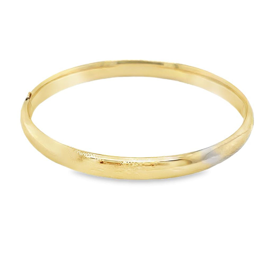 Estate Engraved Bangle Bracelet