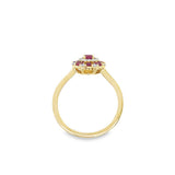 Rubies 14 Karat Yellow Fashion Ring