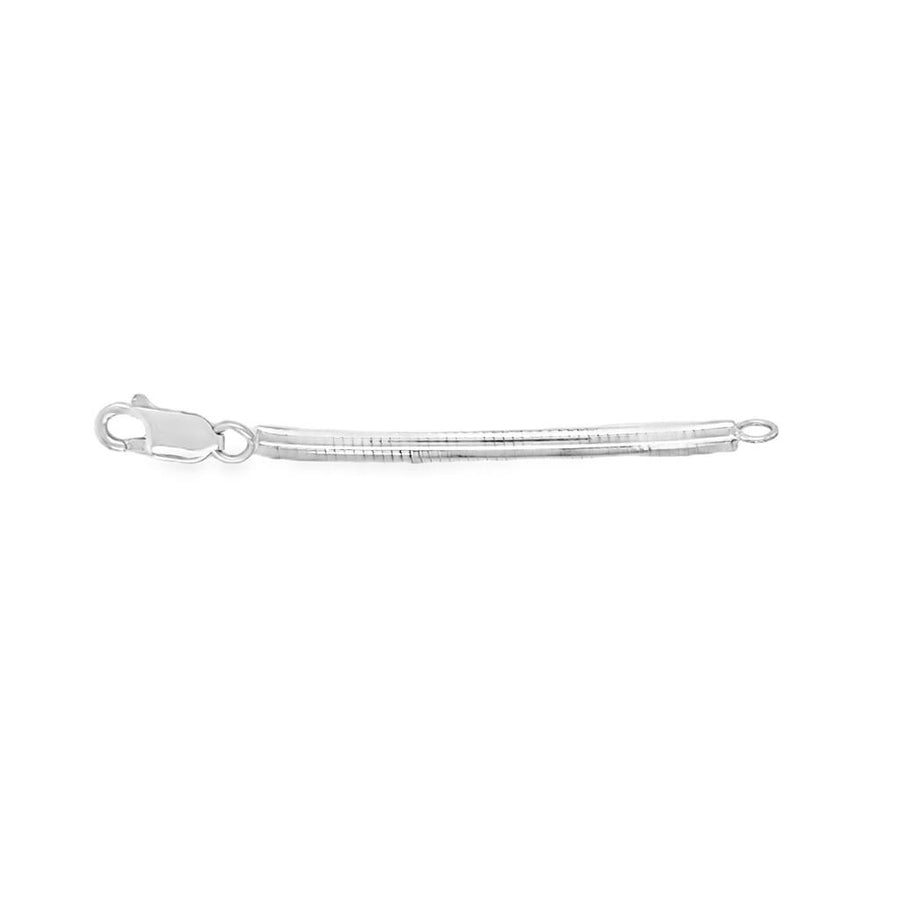 White 14 Karat Omega Chain Extender