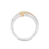 Two Tone Diamond Fashion Ring