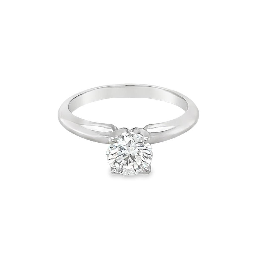 Estate 4-Prong Solitaire Engagement Ring