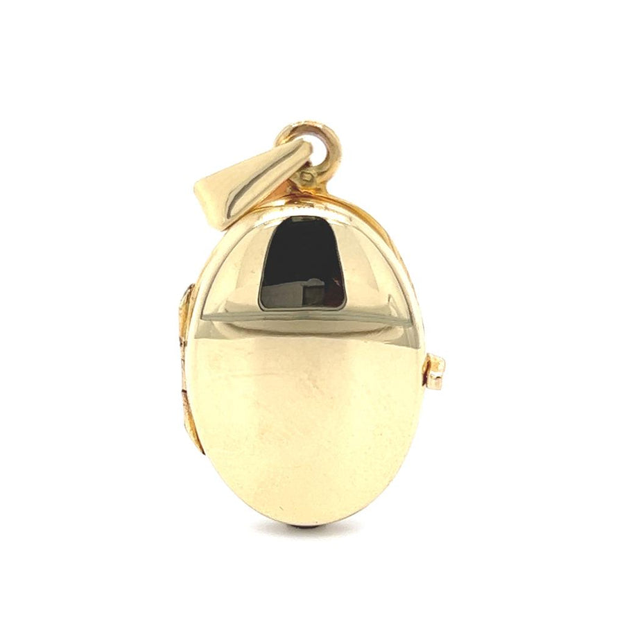 Yellow 14 Karat Oval Locket 29